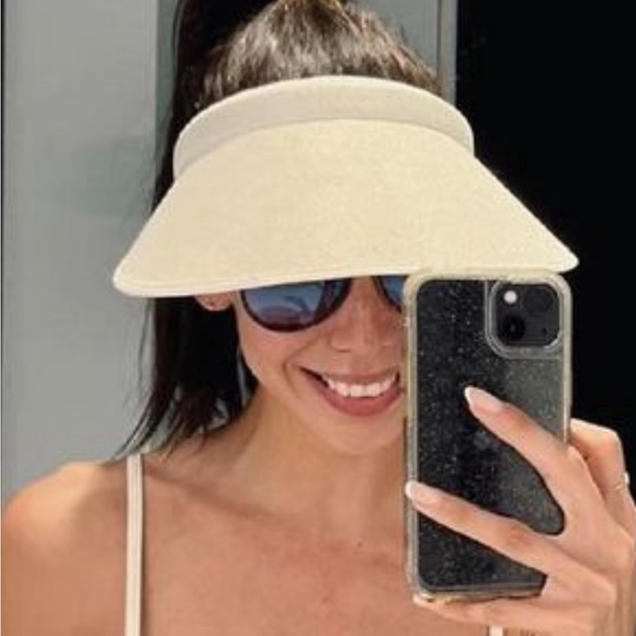 De La Heart Wide Brim Visor Sand New - Picture 3 of 6